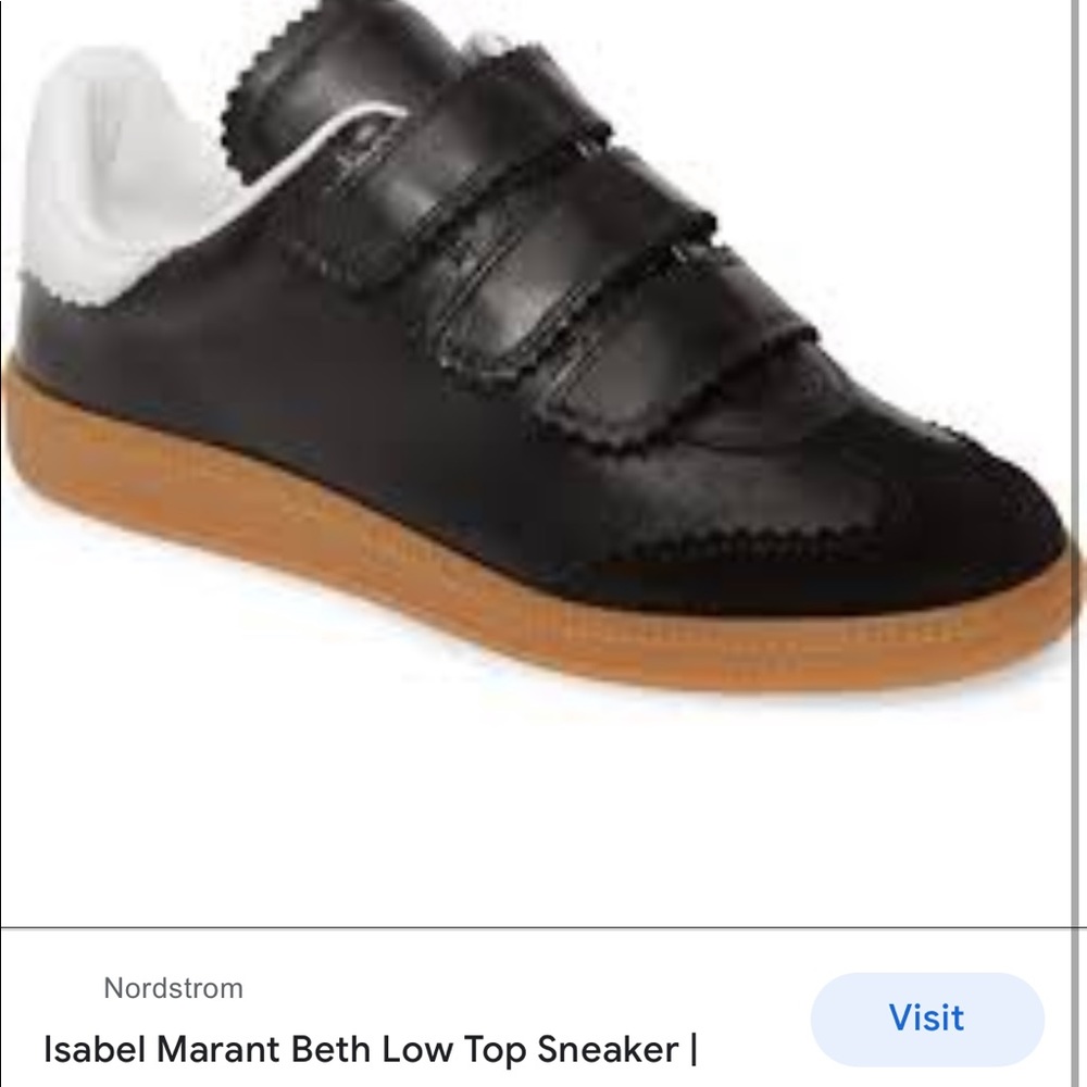 Isabel marant beth low top sneakers black. Size 38